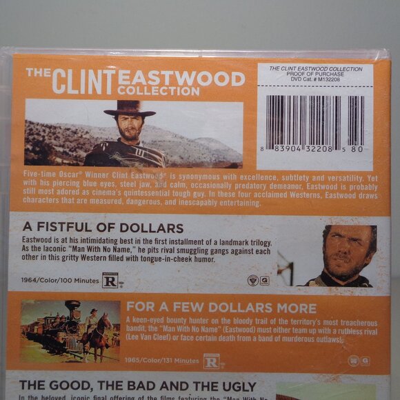 THE CLINT EASTWOOD COLLECTION New DVD / 4 Disc Set / 4 Classic Movies - Picture 4 of 7